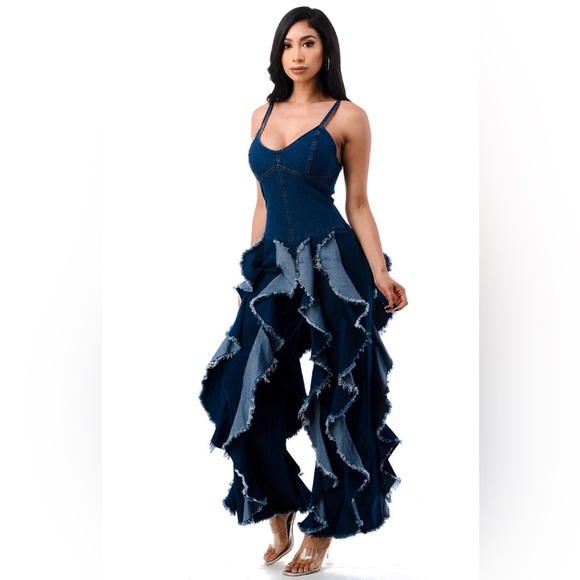 Ruffles Jumpsuit - Picture 1 of 2